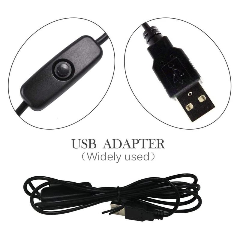 YSY White LED Sign Decor, Taxi Flashing Hook on Car Window with DC12V Car Charger Inverter Taxi Light Lamp (White, USB Switch) - Image 5